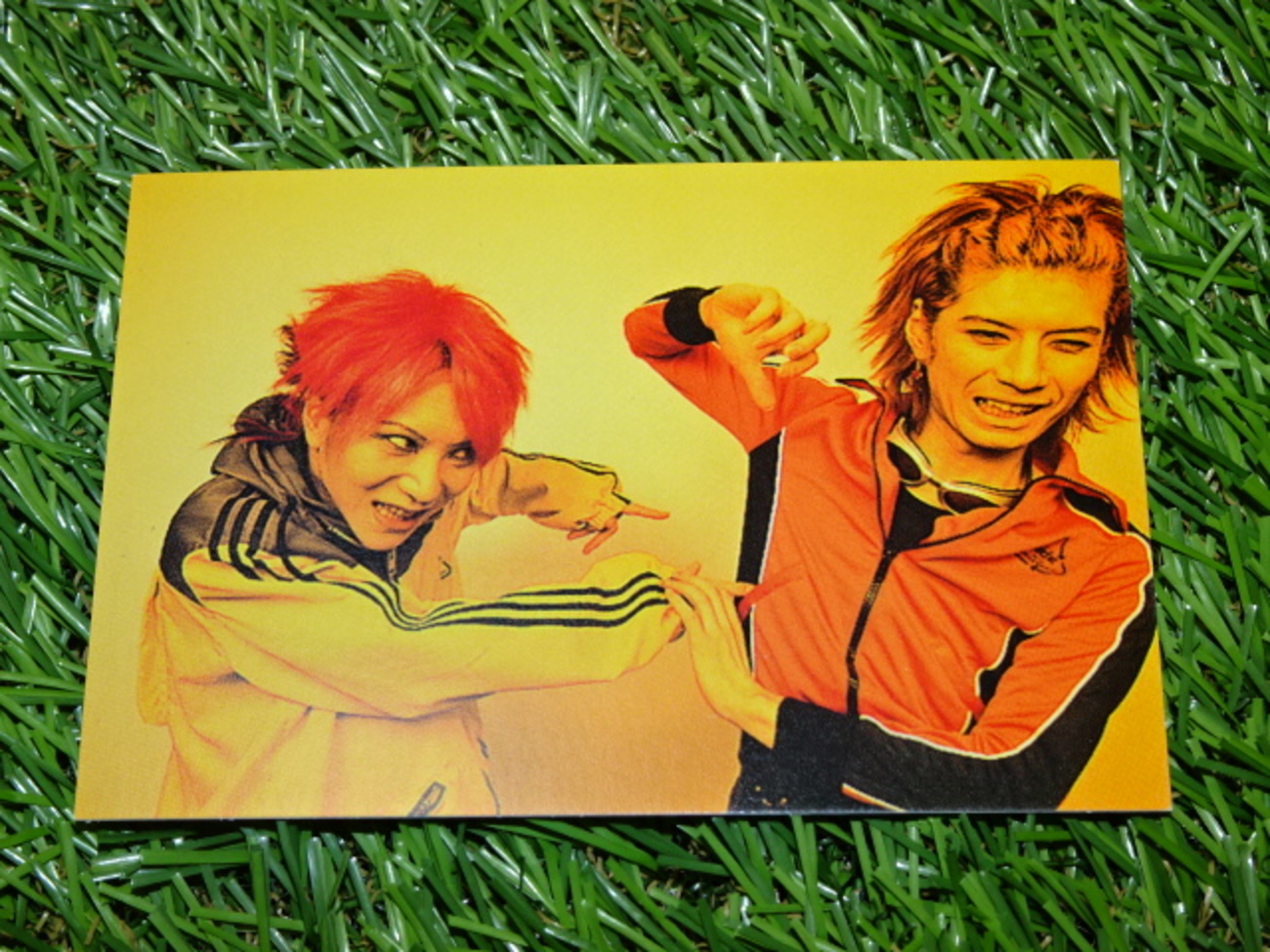hide(X JAPANのギタリスト)スペシャル怪人カード No.34 hide & KIYOSHI 