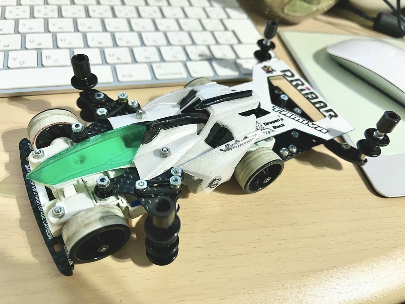 ミニ四駆作ってみた〜その461「マシン改修：海豹王」 - ミニ四駆作ってみた