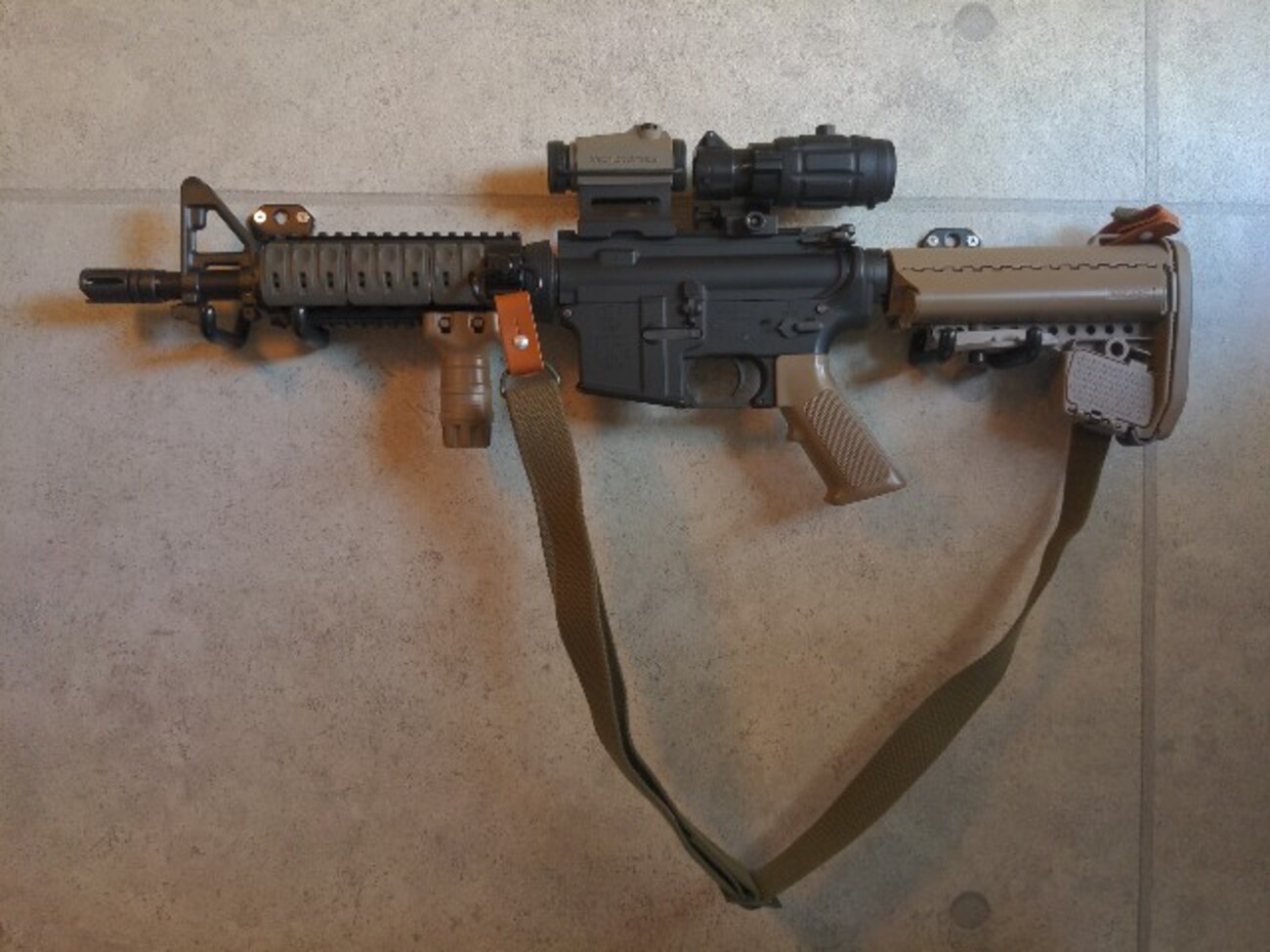 S&Tガスブローバックライフル M4 CQB-R（KSC M4 CQB-R ガス