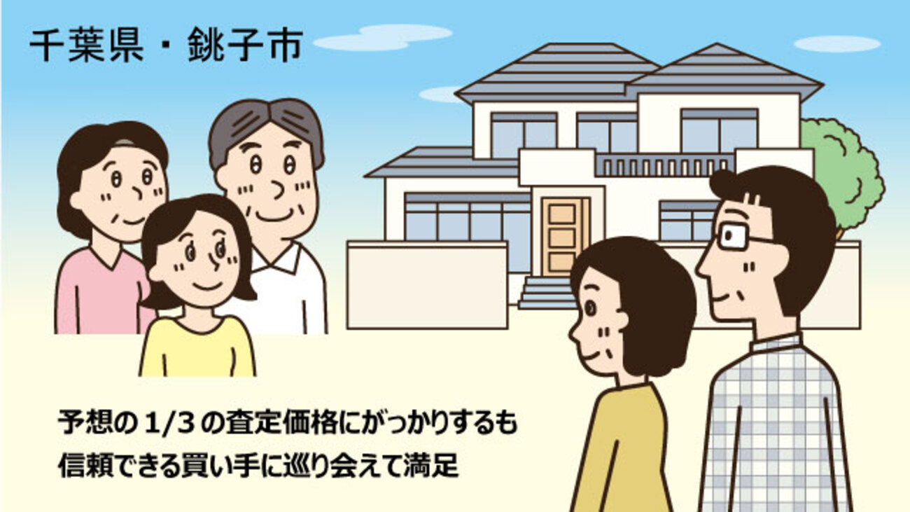 購入時を大幅に下回る査定価格。信頼できる買主に売却できたのが何よりの喜び／千葉県銚子市Nさん（50代）