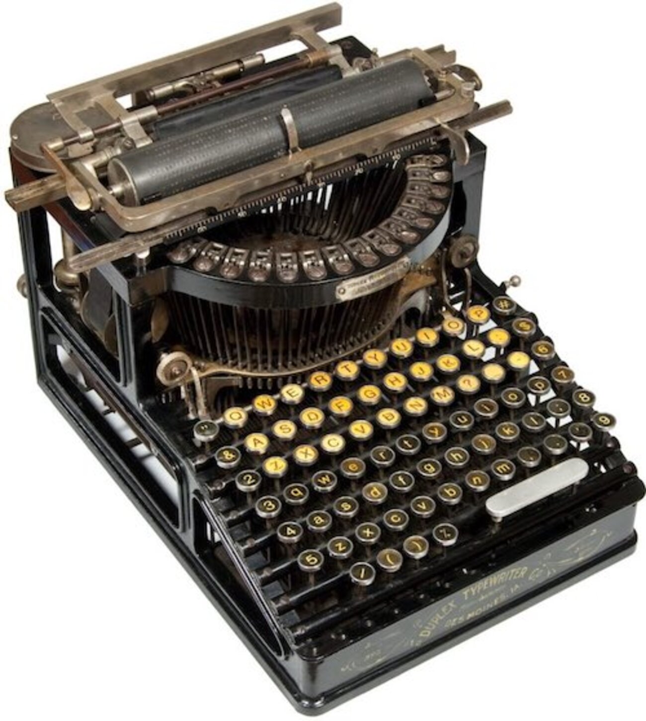 Antique Typewriter in Ortholinear - TALPKEYBOARD BLOG