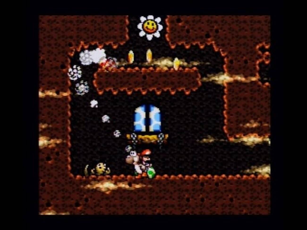 初めてのヨッシーアイランド　６－６　怖い怖い地下の迷路 - ottoレトロゲームと日常