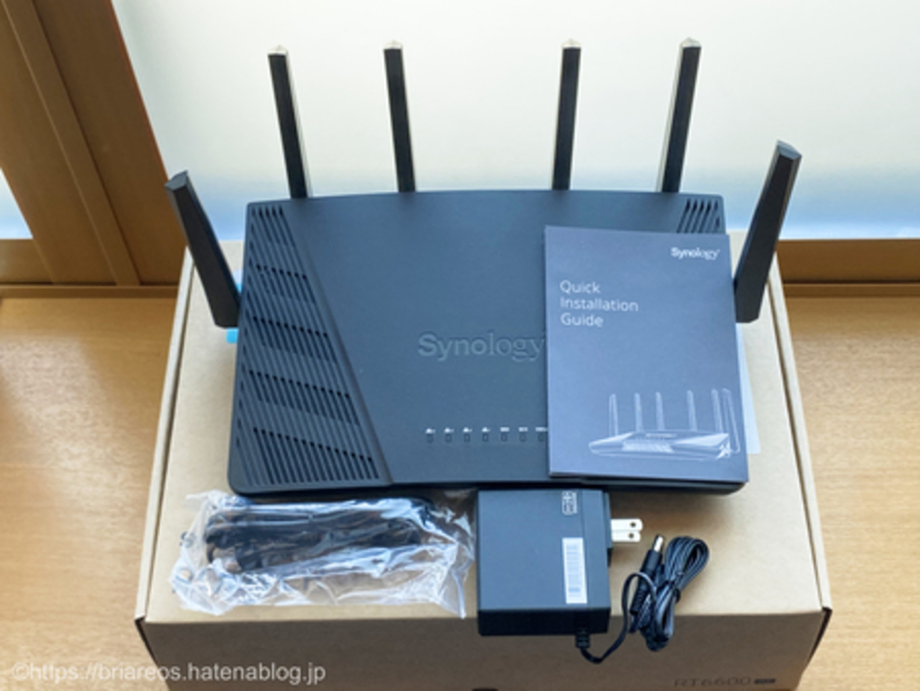 Wi-Fi 環境強化計画 #2 〜Synology RT6600ax が届いた！ - memento