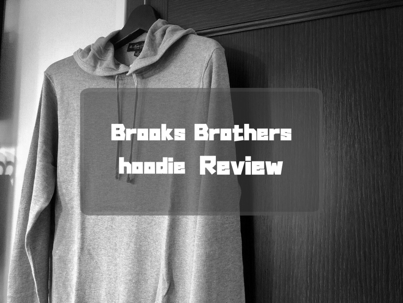 脱パーカーおじさん！？Brooks Brothersのニットパーカーをレビュー 