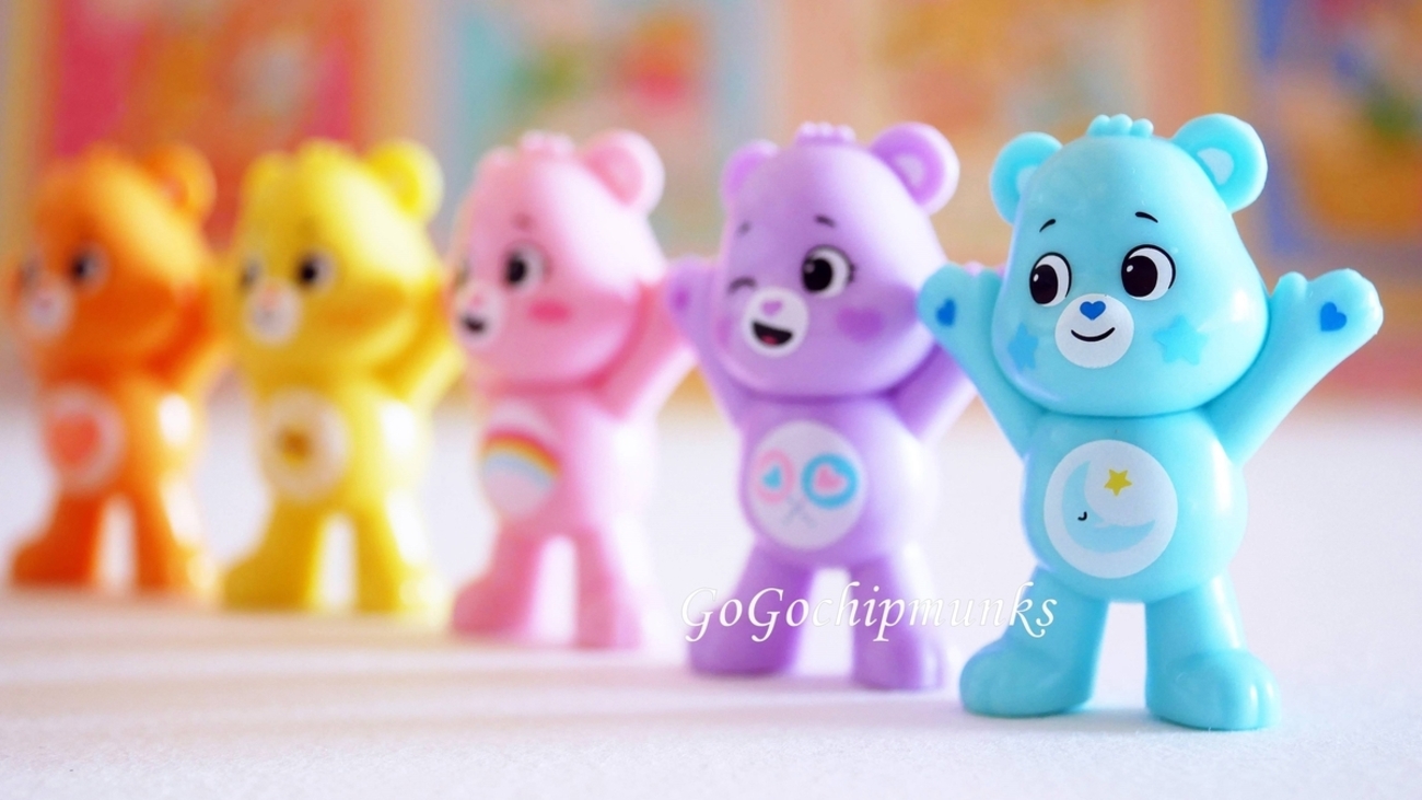 CARE BEARS ケアベアマスコットフィギュア ～あなたの心に寄り添う癒し 