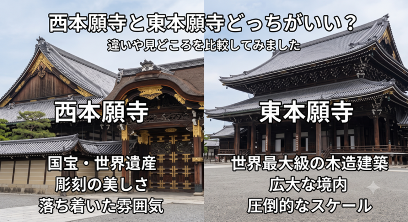 西 本願寺 東 本願寺 違い