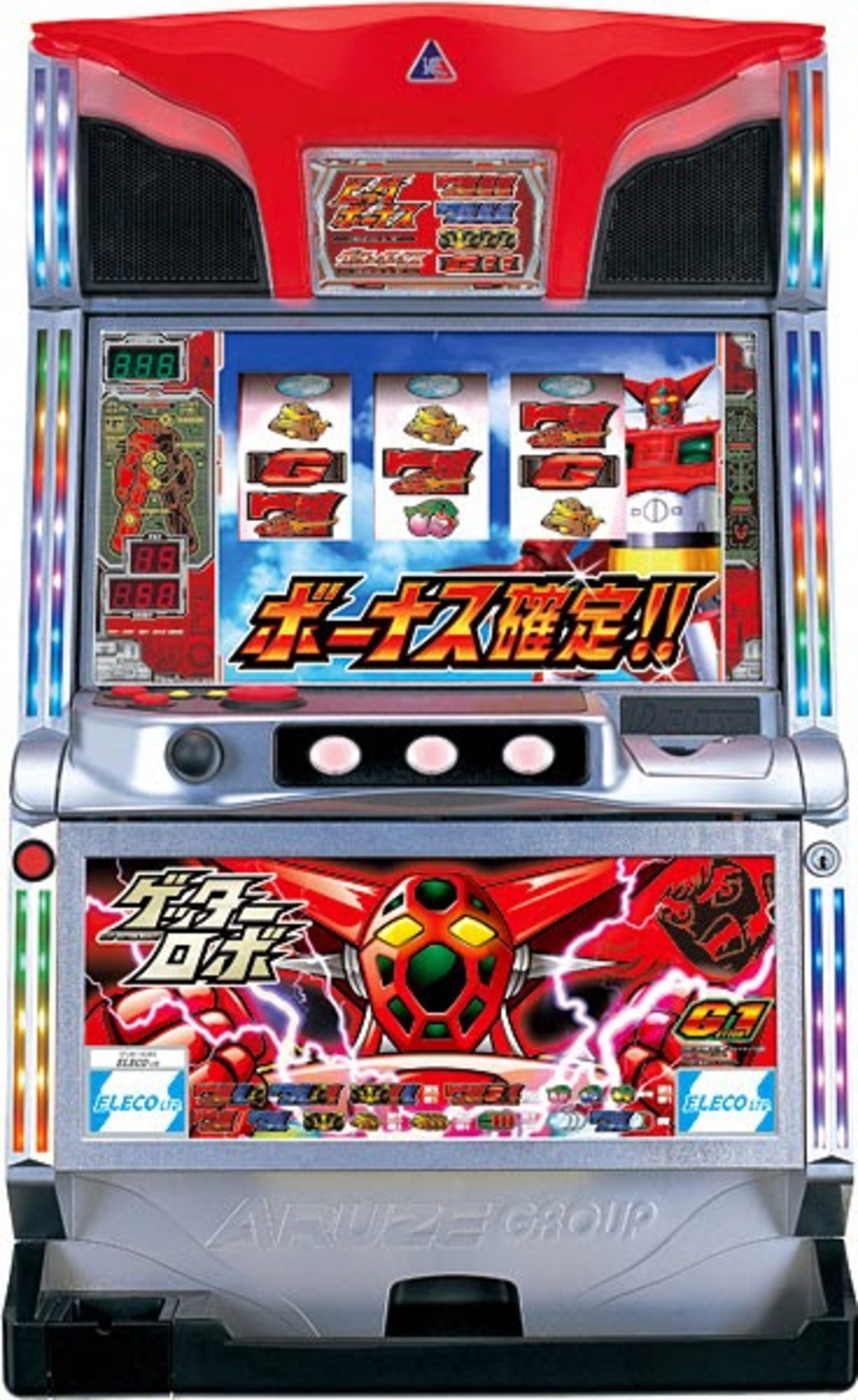 ゲッターロボ　不要機付き　パチスロ　実機 京楽 ぱちスロ ゲッターロボ 中古パチスロ実機 [8ch対応] A-SLOT