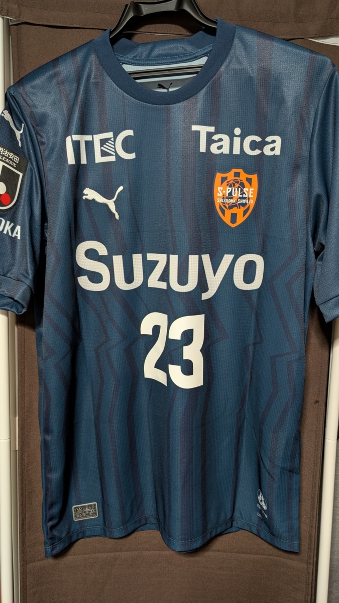 コレクション放出❗️ エスパルス 2024年 ホーム ユニフォーム 33番 乾 