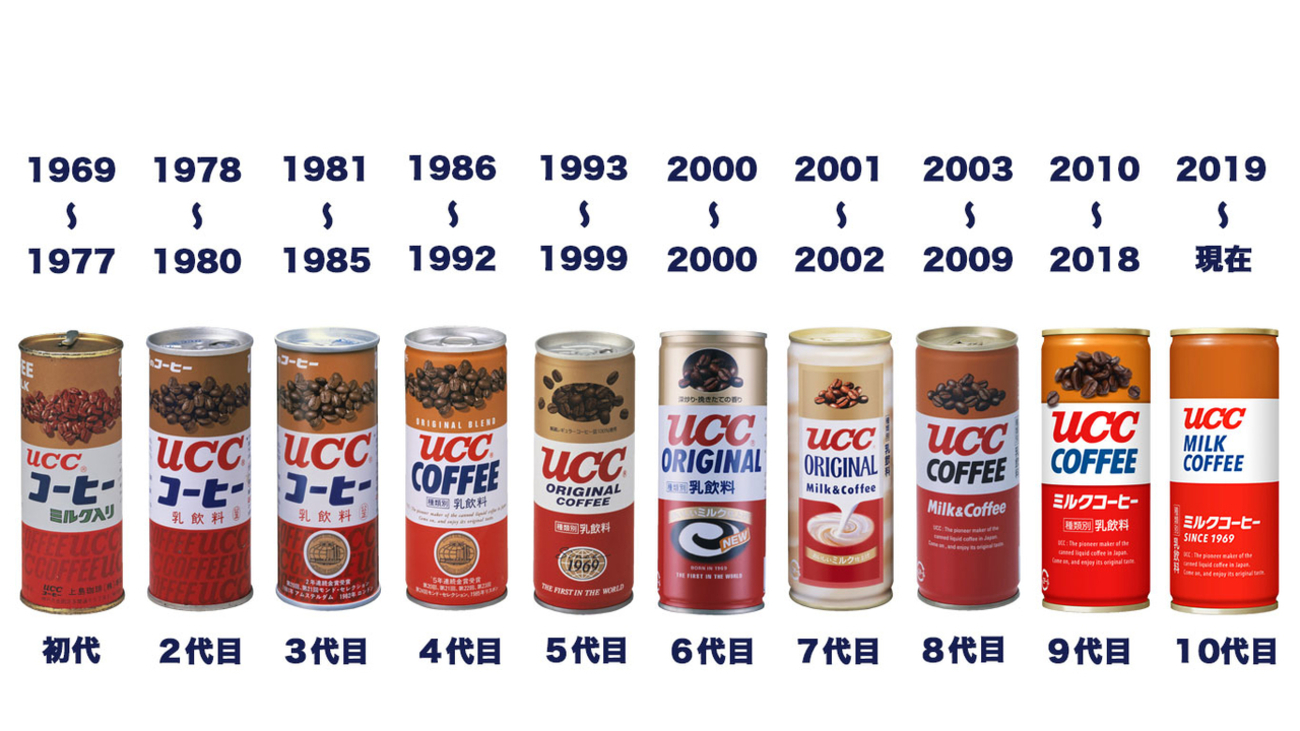世界初の缶コーヒー「UCCミルクコーヒー」が50年以上愛される理由 