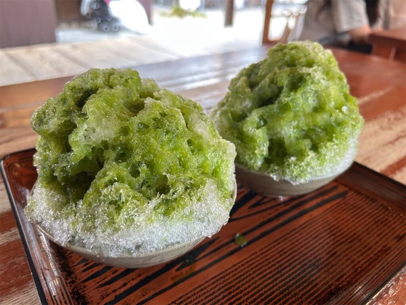 おかげ横丁「団五郎茶屋」で夏限定の赤福氷を実食！抹茶蜜とふわふわ氷