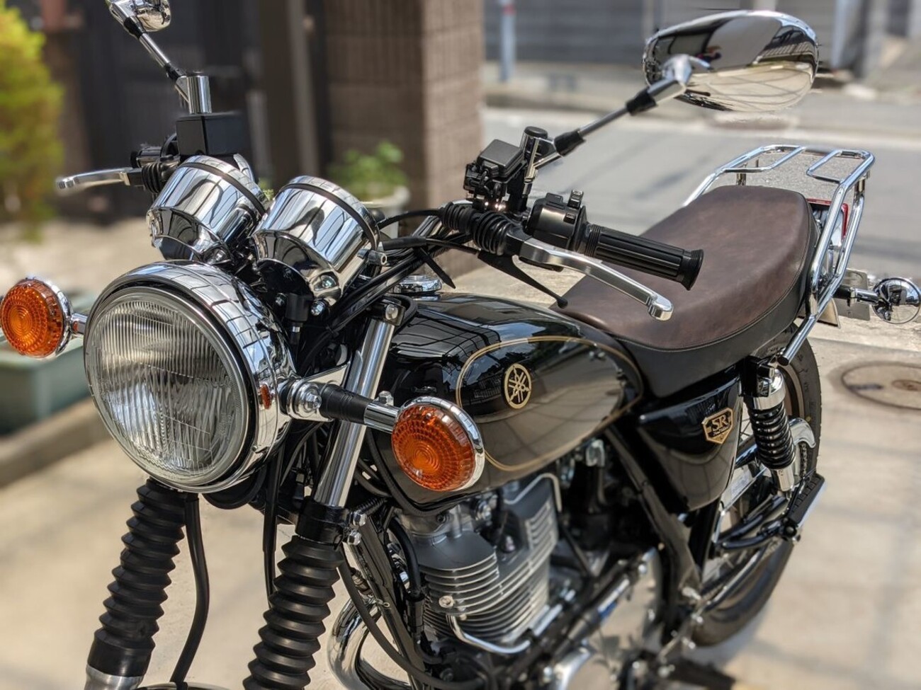 SR400: リアキャリアをつける - 文書生活 : TEXT LIFE