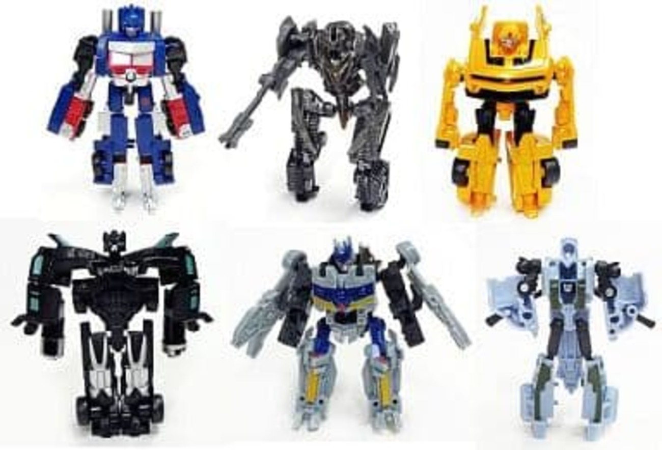 今トレーディングフィギュア 全6種セット 「トランスフォーマー EZ