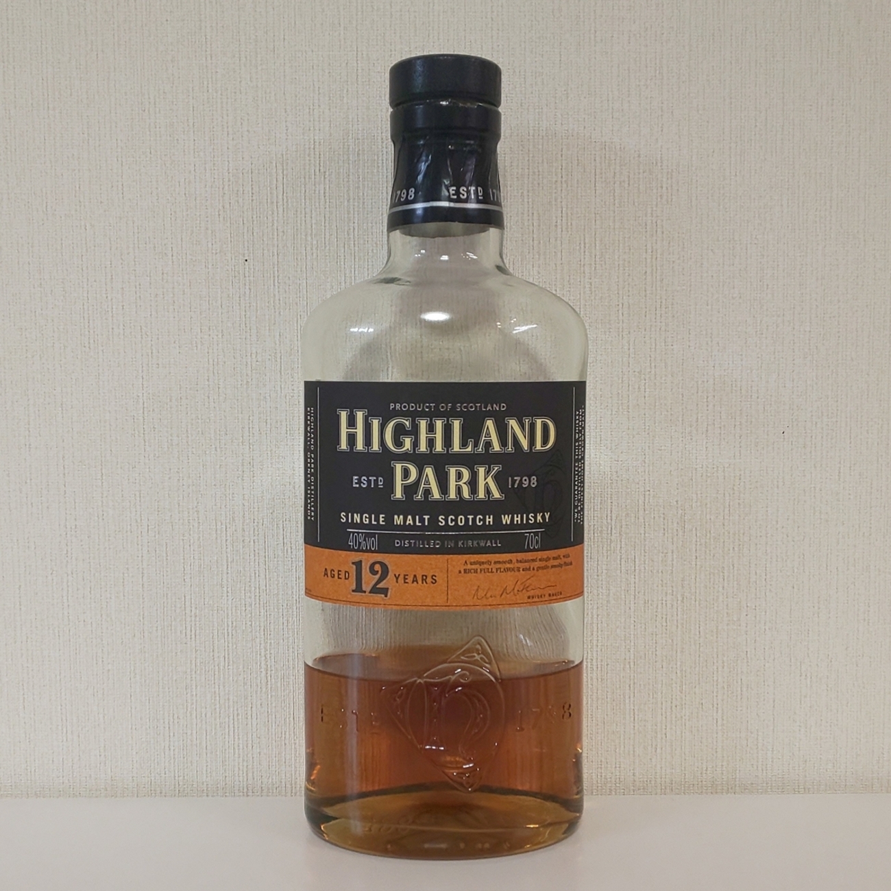 旧ボトル ハイランドパーク12年 1000ml 40% 箱付き ハイランド