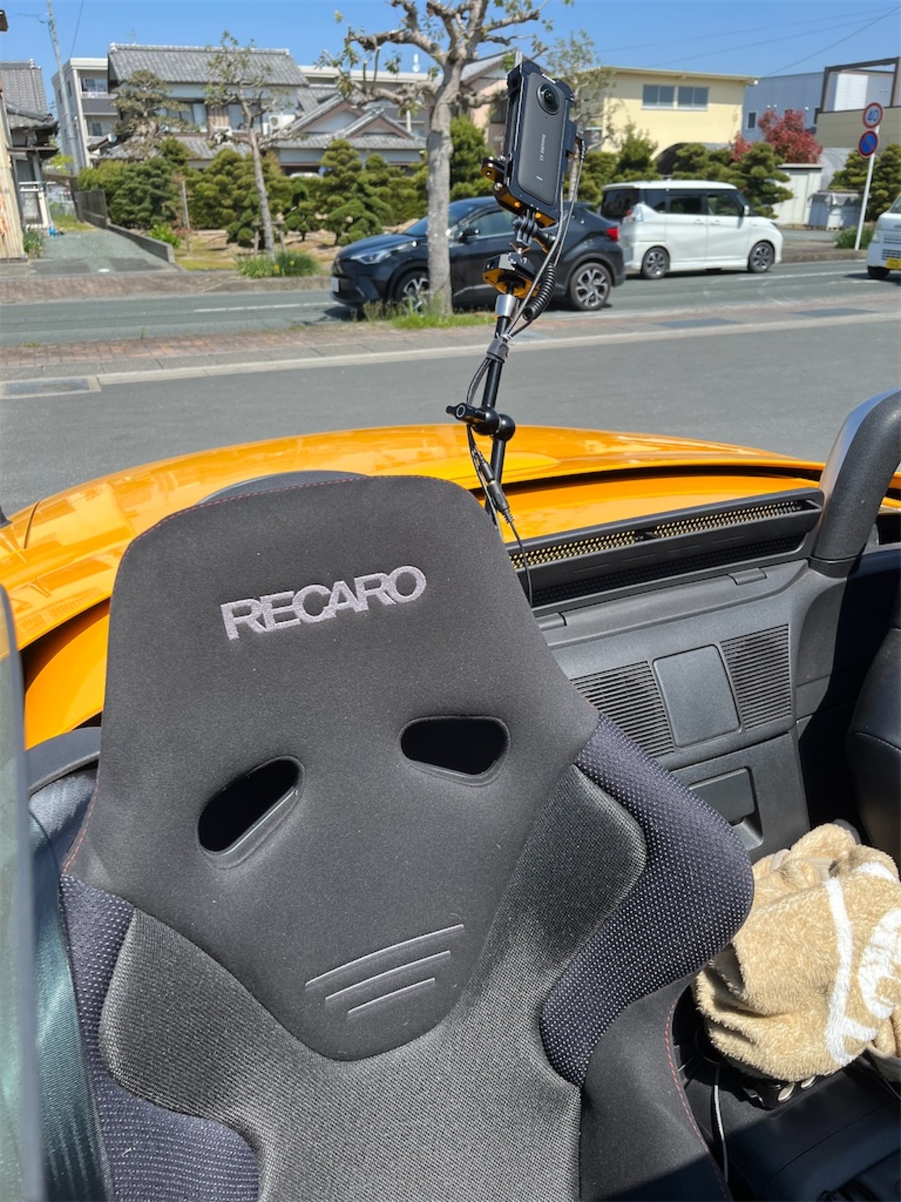 RECARO RS-G ASM IS-11GK - 黄色のNCロードスター