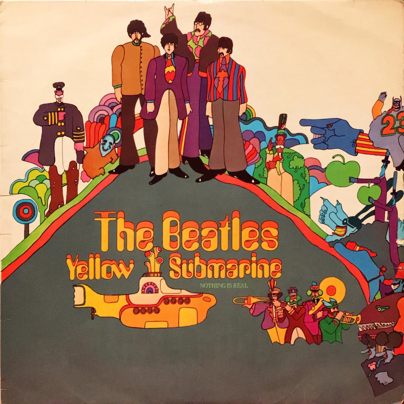 Yellow Submarine / The Beatles【UK盤(モノラル)、オランダ盤 