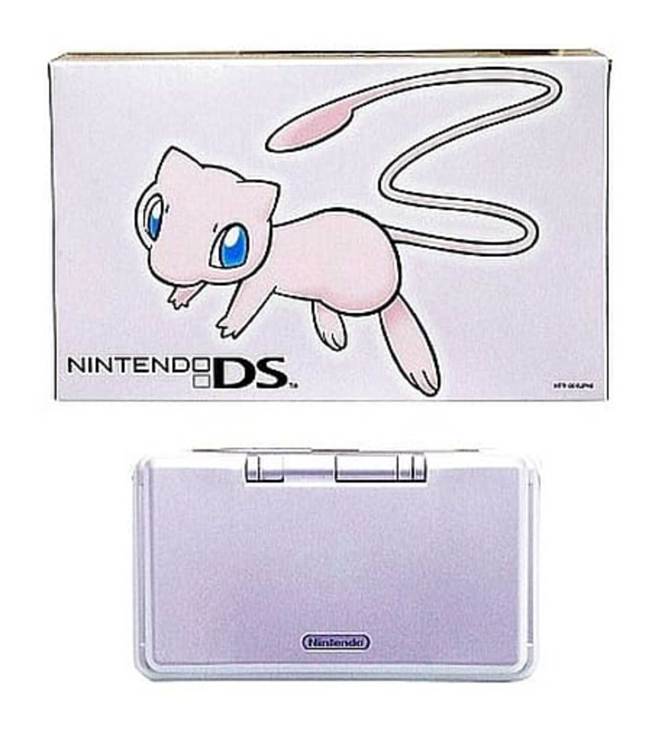 今ニンテンドーDS本体のミュウエディションにとんでもないことが起こっ 