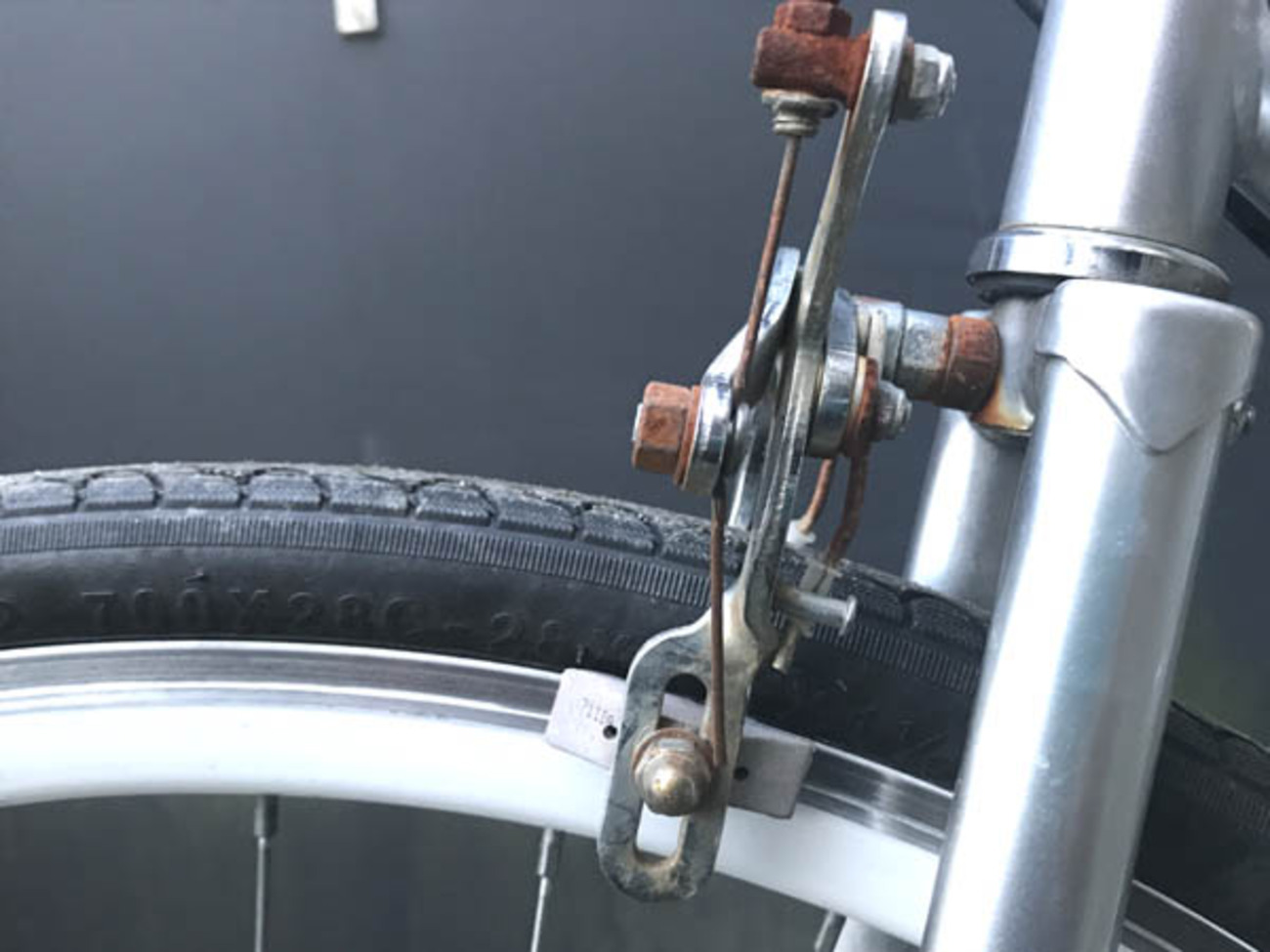 27インチママチャリフォークに700Cホイール - kapaの自転車ブログ