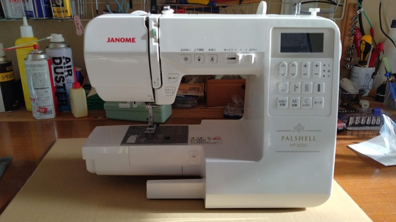 ジャノメ パルシェル NP3000 - ダダのミシン屋日記