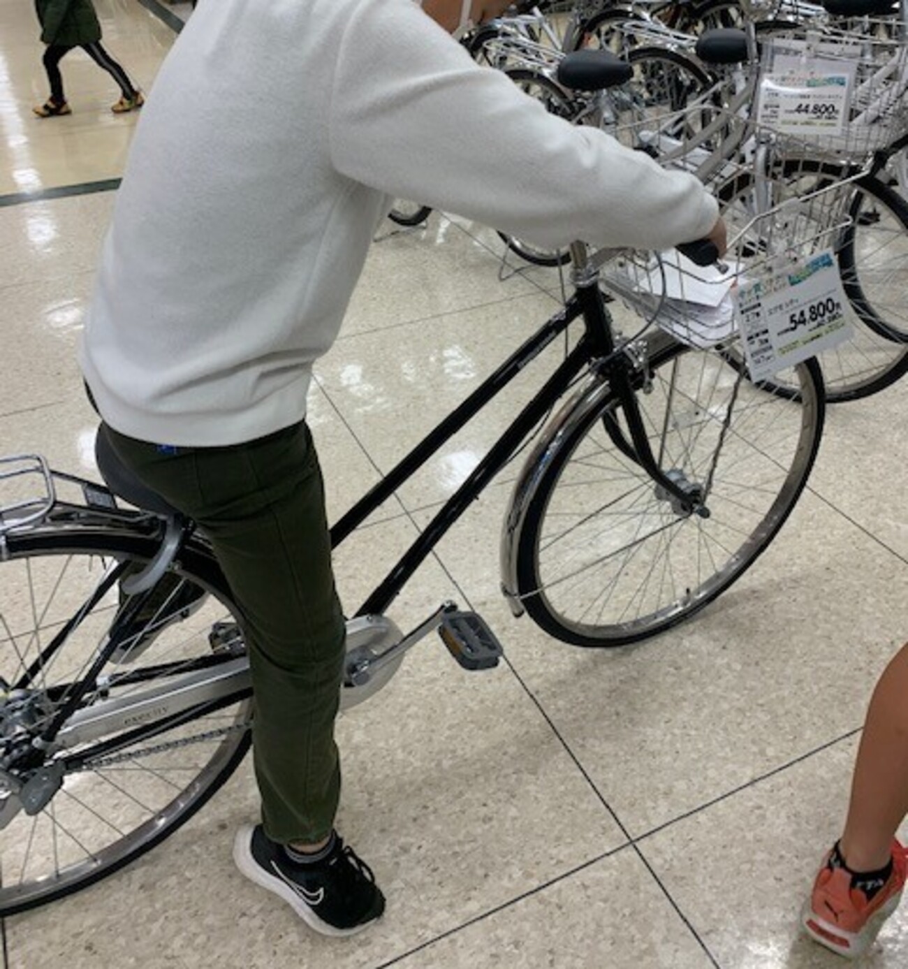 中学生の通学用自転車選び 入学準備 ﾌﾞﾘｼﾞｽﾄﾝ ｴｸﾞｾﾞｼﾃｨ26ｲﾝﾁ とﾘｭｯｸ 