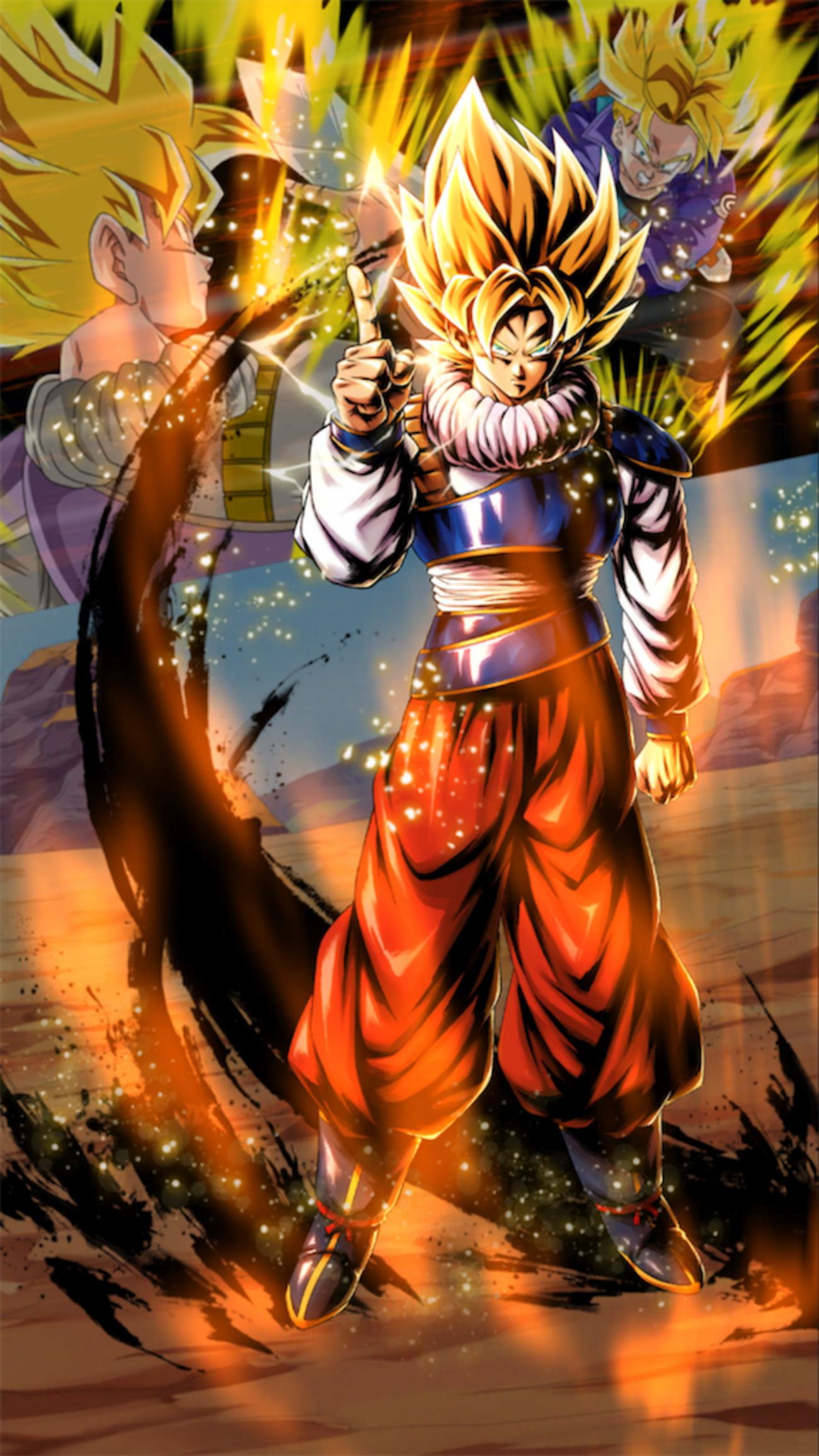 ドラゴンボールレジェンズ】超サイヤ人孫悟空※ヤードラット衣装※（RED 