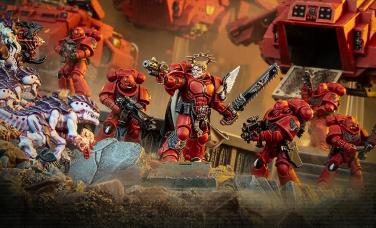 40k】ブラッドエンジェル追加の新モデル - たるいのウォーハンマーブログ