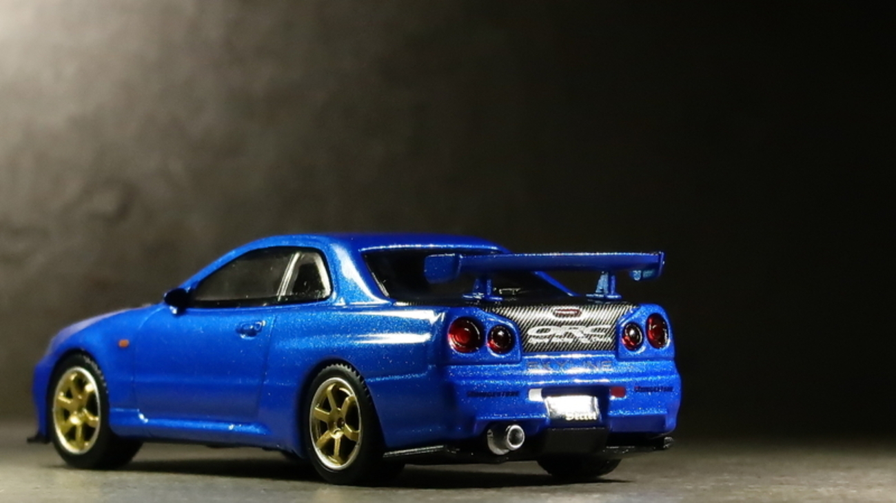 モデルインプレッション】 Mini GT 1/64 - Nissan Skyline GT-R R34 