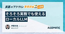 そろそろ実務で使えるローカルLLM