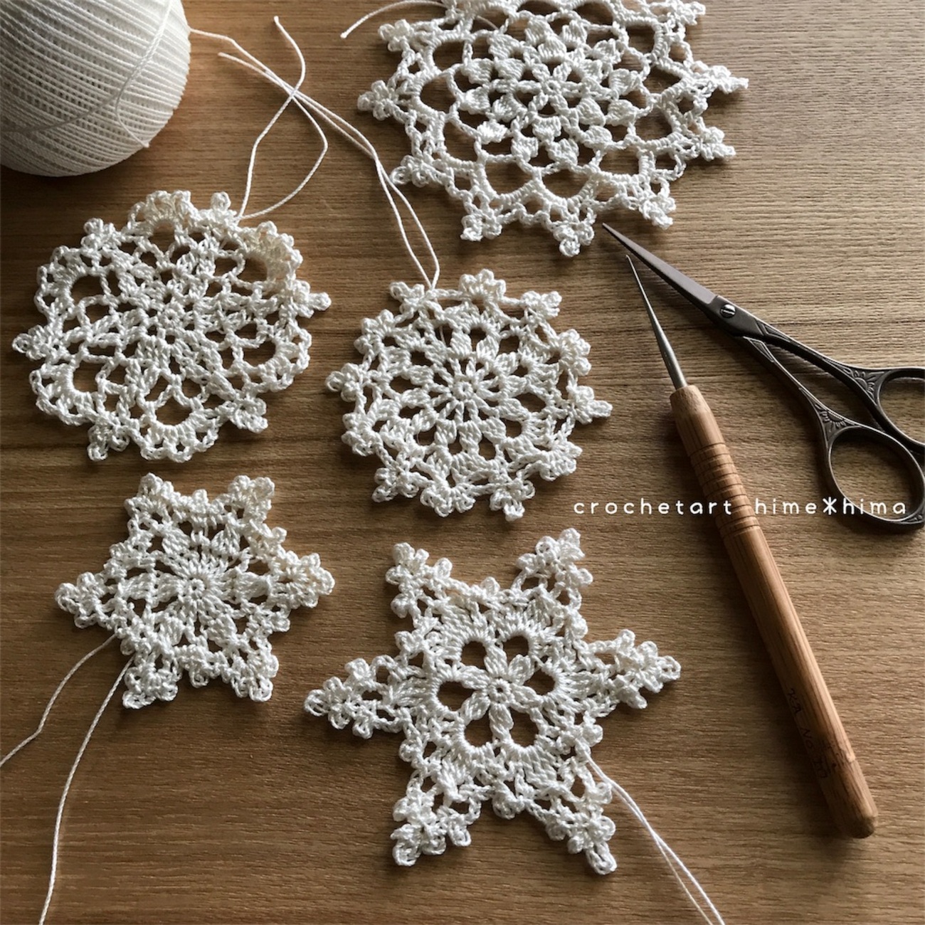 100ドイリー 11枚目と色々編み直しました〜 - hime*hima & Comfy Days