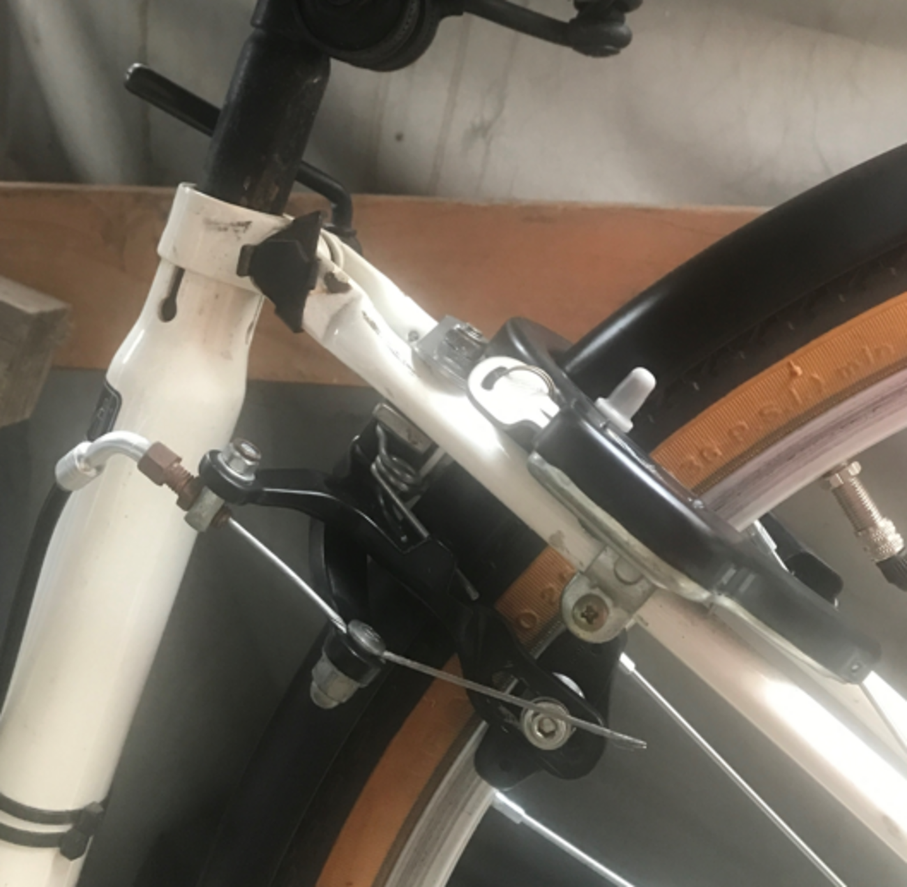 続ママチャリ リアブレーキキャリパー化 - kapaの自転車ブログ