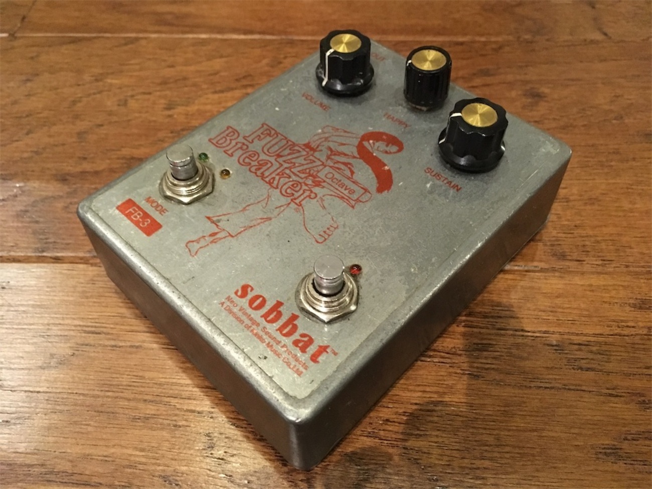 その時ノイズが消えた… ノイズリダクション付き変態ファズ Sobbat Fuzz 