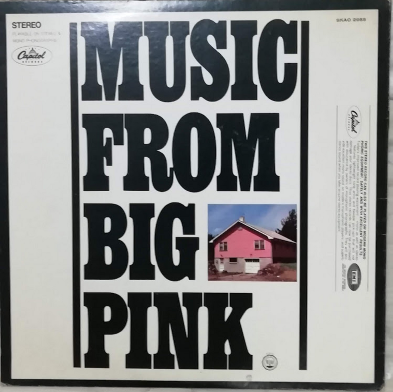 MUSIC FROM BIG PINK／The Band（ザ・バンド）レコード紹介 （名盤 