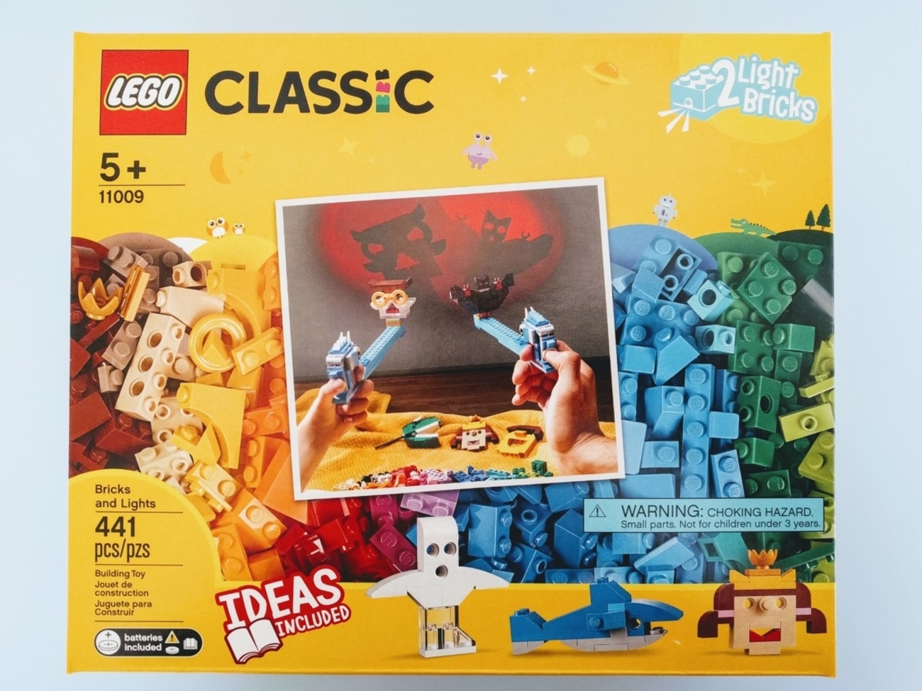 ライトパーツ2個入り！レゴ®︎クラシック：LEGO®︎ 11009 レビュー 