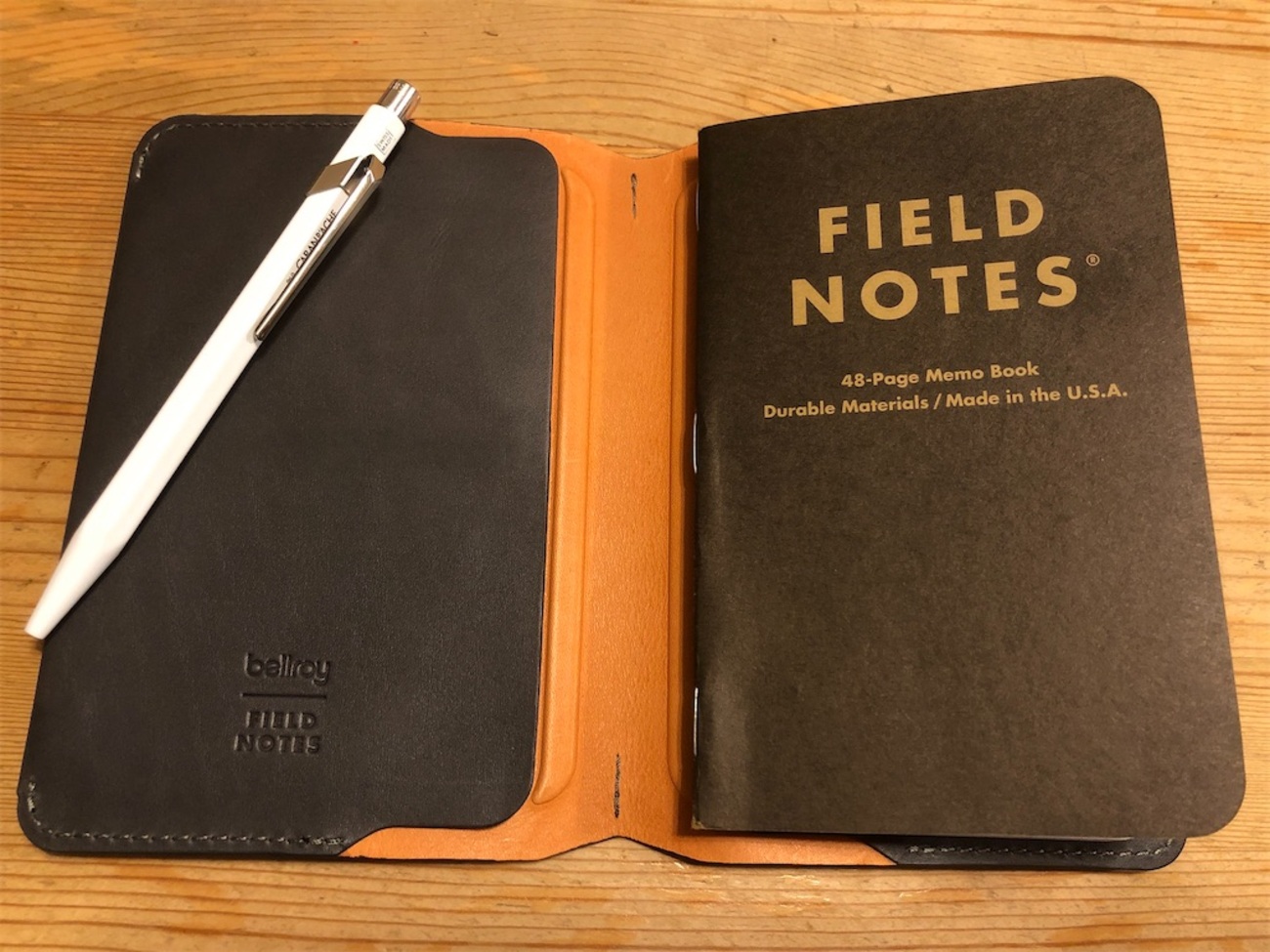 Bellroy FIELD NOTES ノートカバーと 追加ノート(共3冊） backend=imagemagick;version=1;