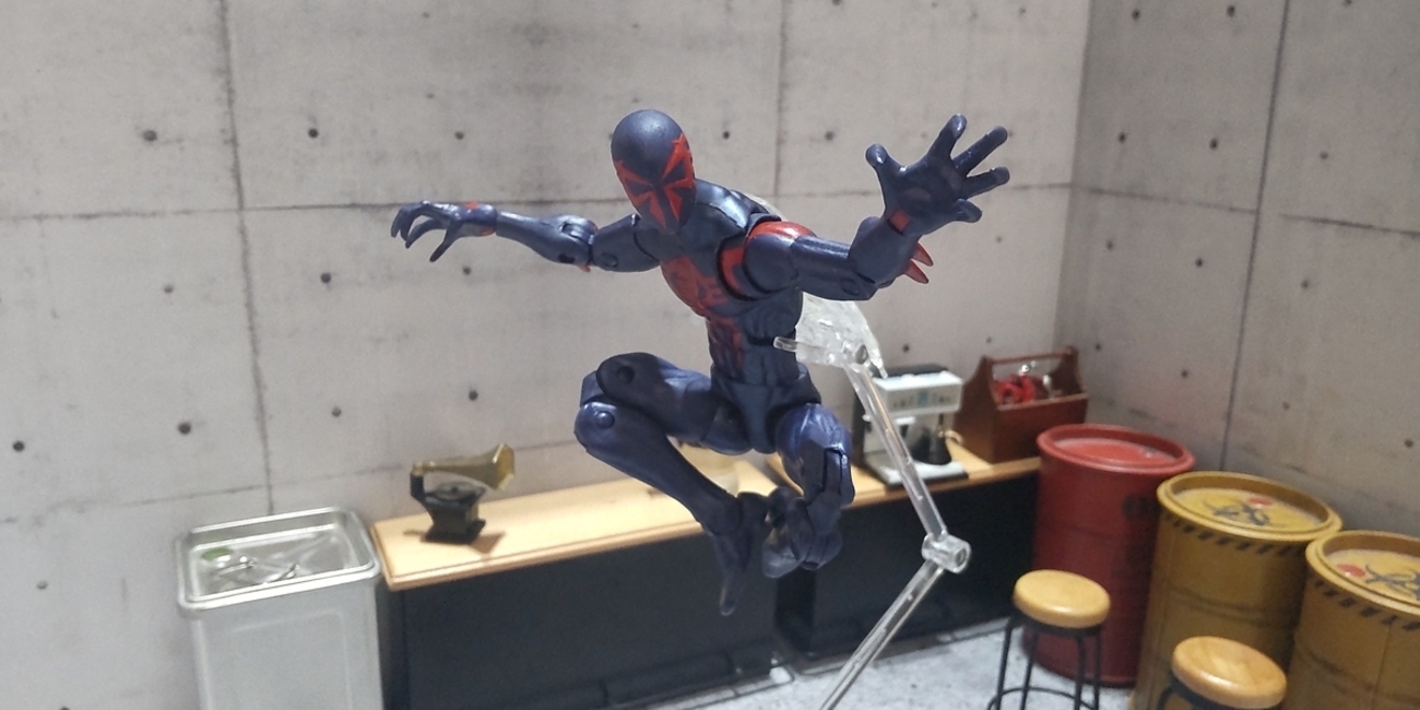 レビュー マーベルレジェンド【未来からの使者】スパイダーマン2099 