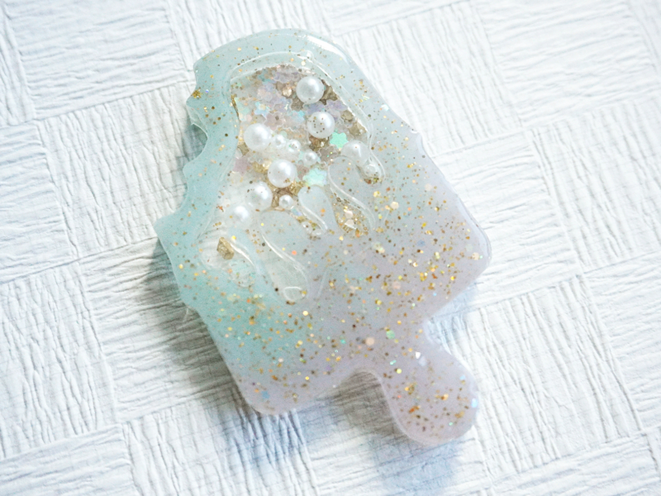 レジン】アイスキャンディーのシャカシャカキーホルダーの作り方 - UV 