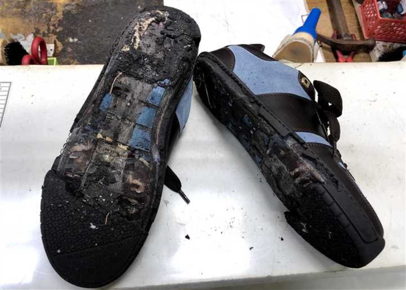 ルイヴィトン　サンダル　ダミエ　36/5 23.5 靴底補修済 滑り止め加工 Louis Vuitton DAMIER(ルイヴィトン ダミエ) サンダル(メンズ