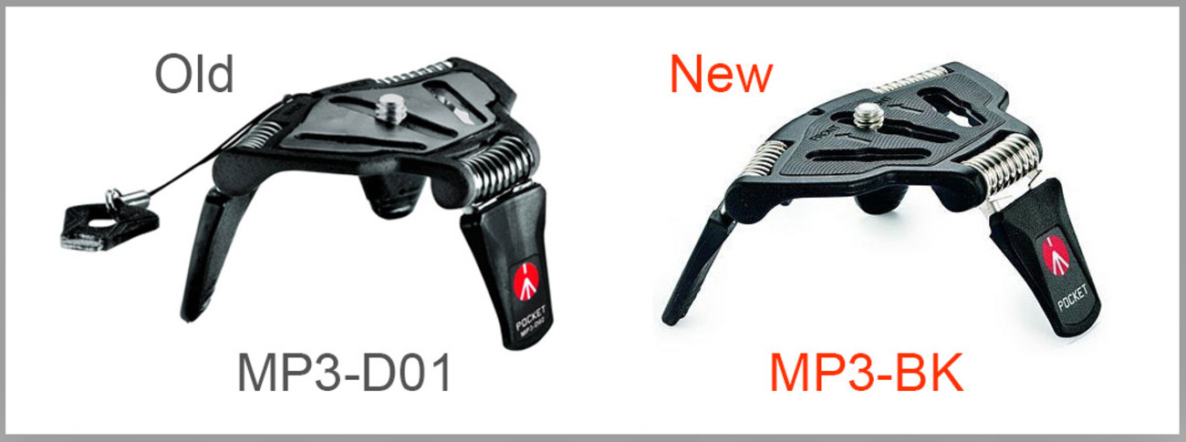 カメラアクセサリー】Manfrotto MP3-BK [POCKET三脚L ブラック] 2個目 
