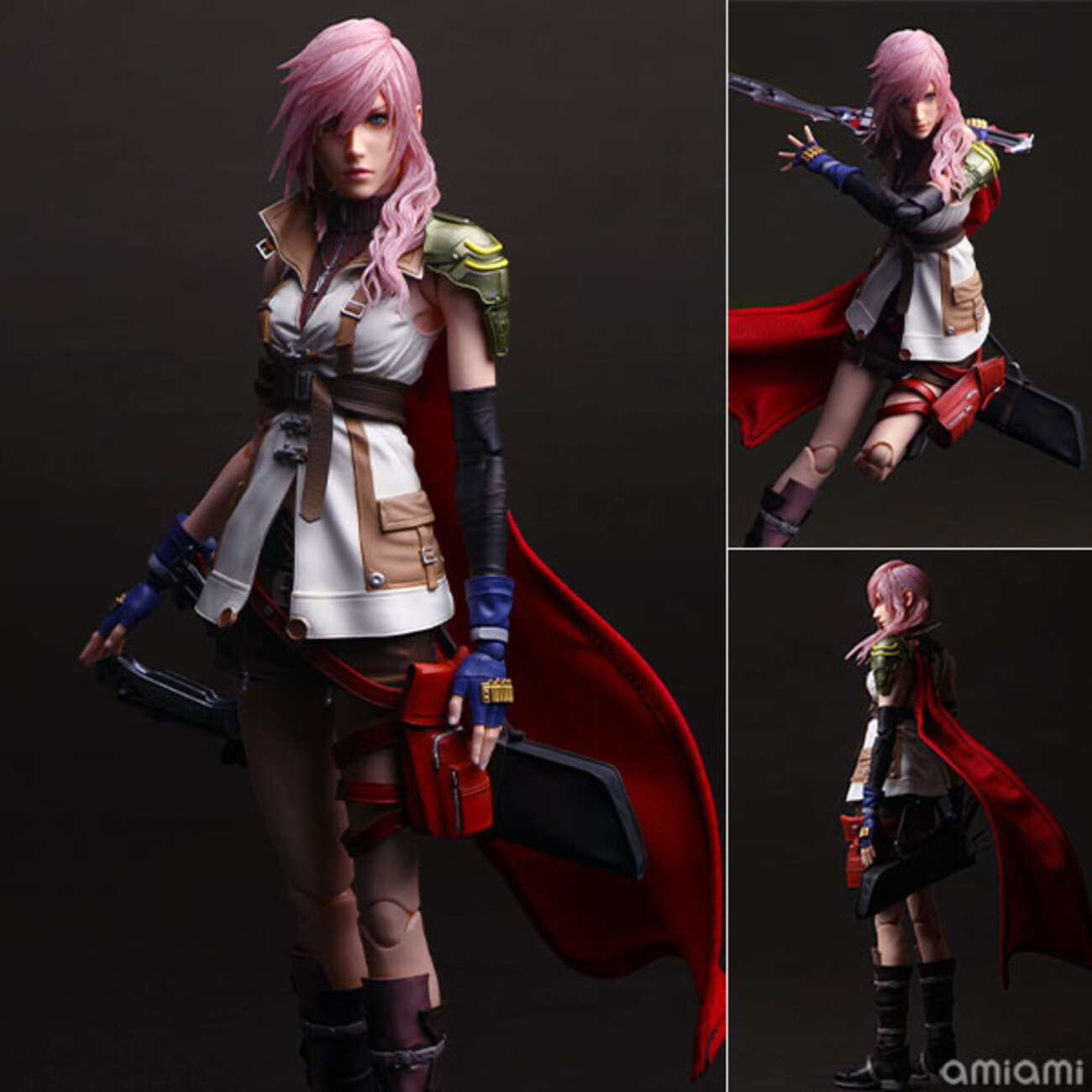 FF13】PLAY ARTS真『ライトニング』ファイナルファンタジーXIII 可動 