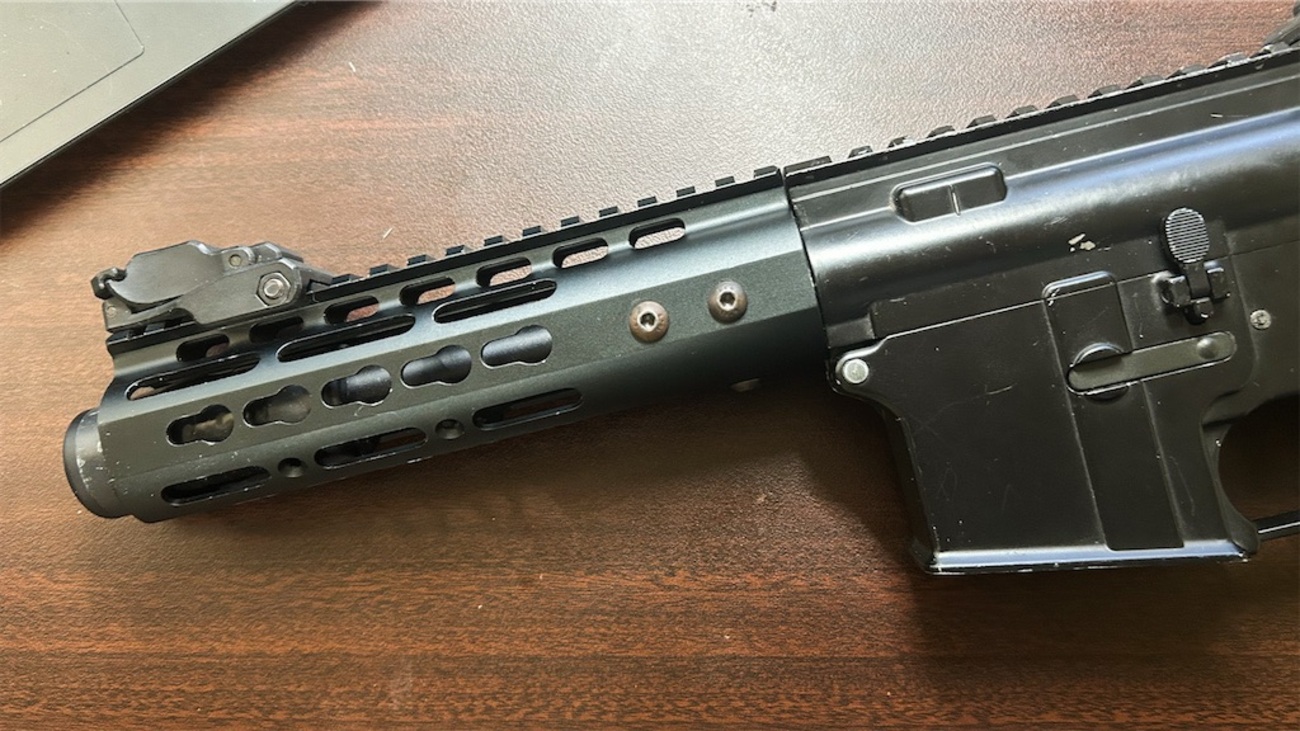 HK 417D ショートハンドガード刻印追加メカボックス整備 HK 417D ショートハンドガード刻印追加メカボックス整備
