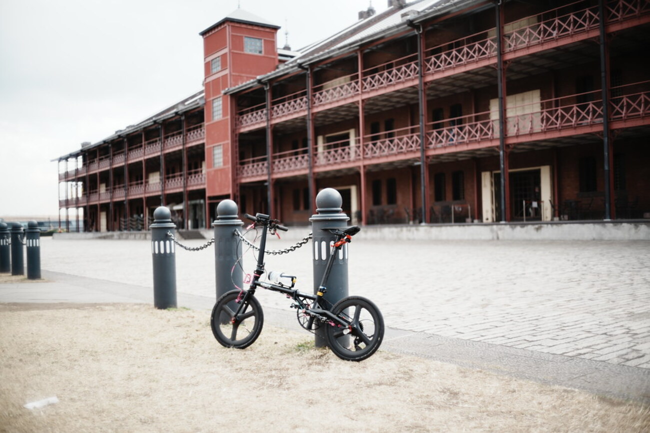 横浜スナップ】ミニベロliteproで赤レンガ倉庫までサイクリング【SONY