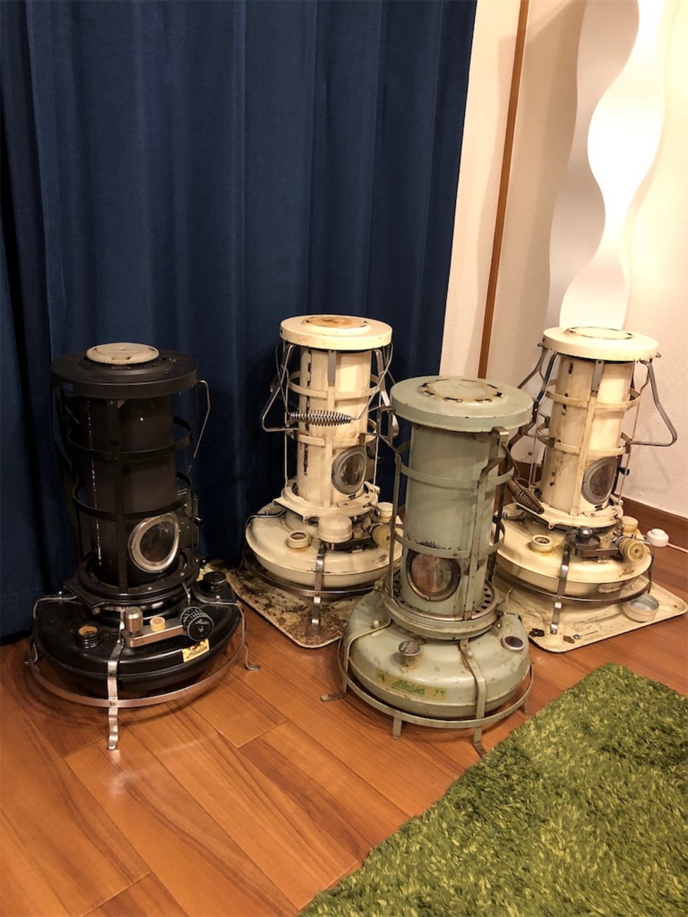 アラジンストーブ38後期 芯交換 内部清掃 マイカ新品