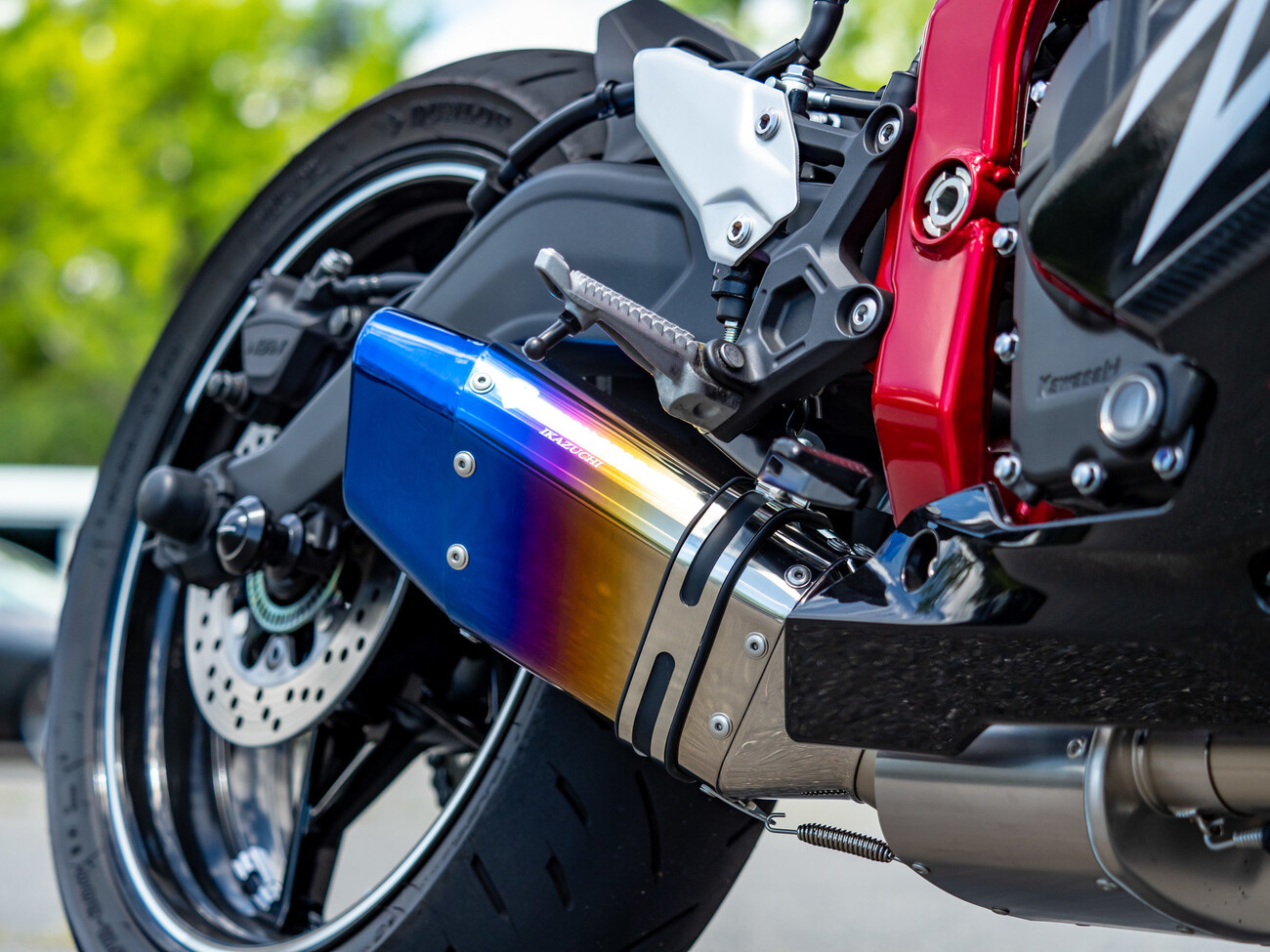 レビュー】Ninja ZX-25R用ショート管「トリックスター ダウンフル 