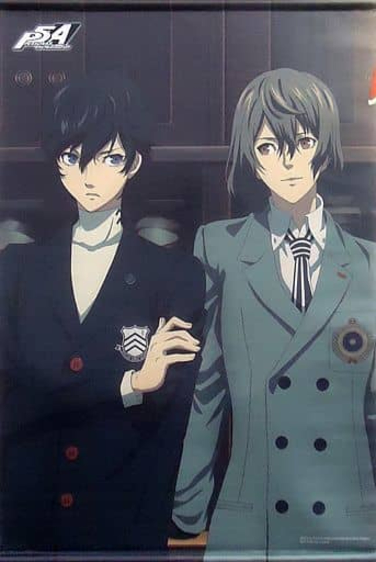 今雨宮蓮＆明智吾郎 B2タペストリー 「Blu-ray/DVD ペルソナ5 the 