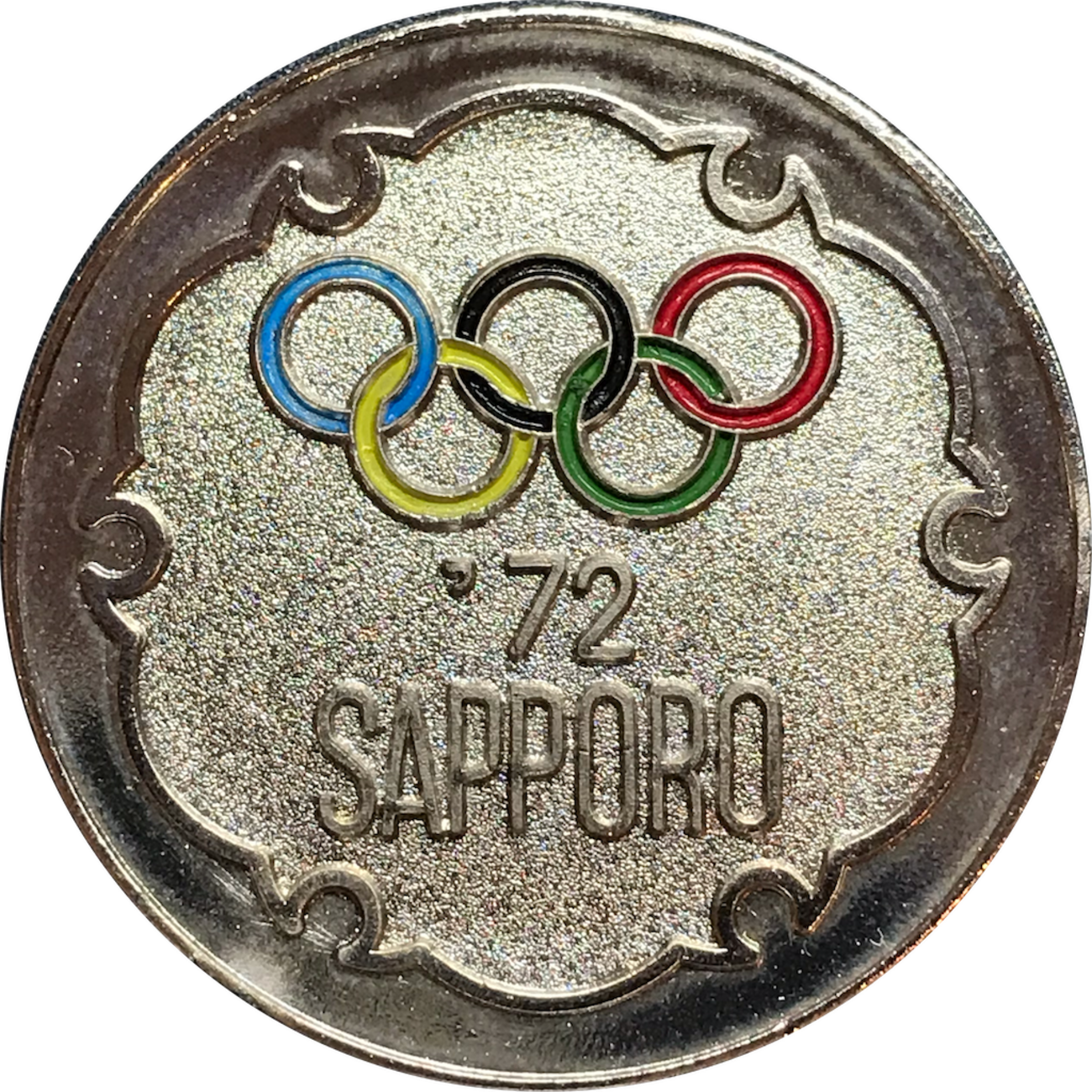 1972年札幌オリンピック　プラチナメダル　純白金　36g 1972年開催 札幌冬季オリンピック記念 純プラチナメダル