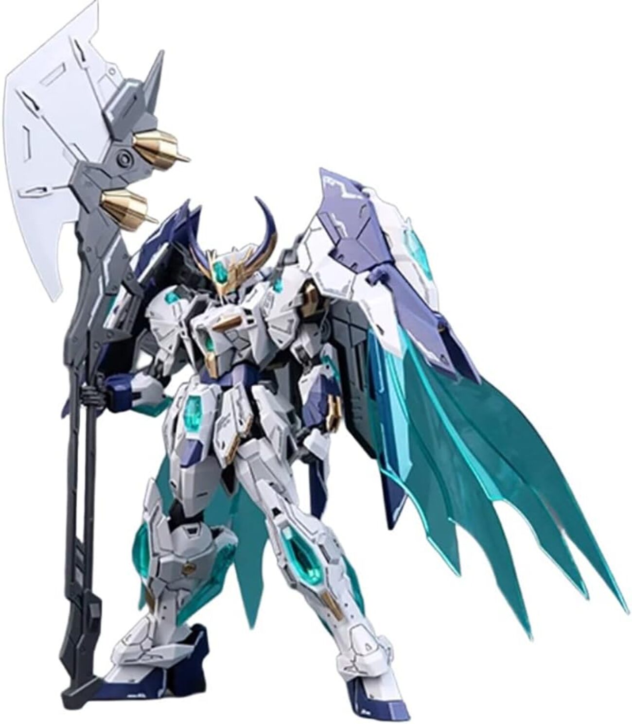 超ド派手！！クリアパーツに金塗装、大斧&大剣 2000円以下のガンプラRG 