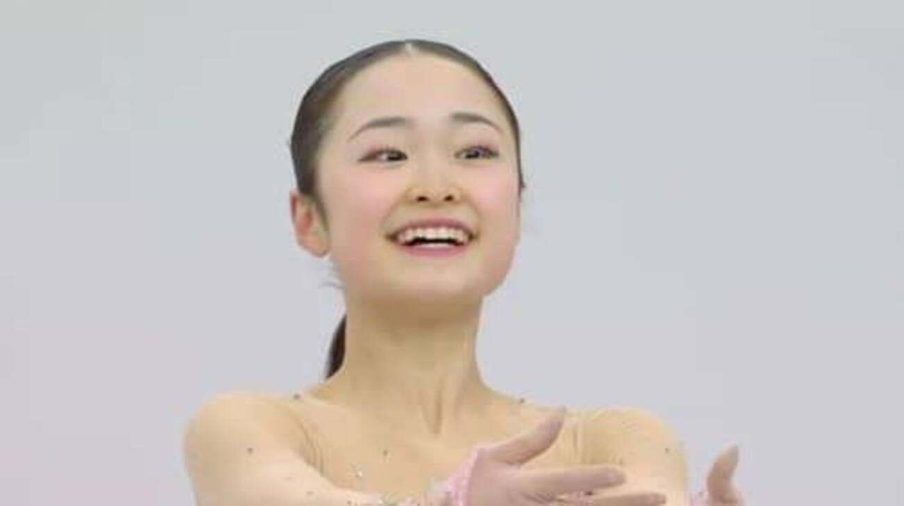 島田麻央世界ジュニア史上初の三連覇。フリー実況意訳「これは歴史的 