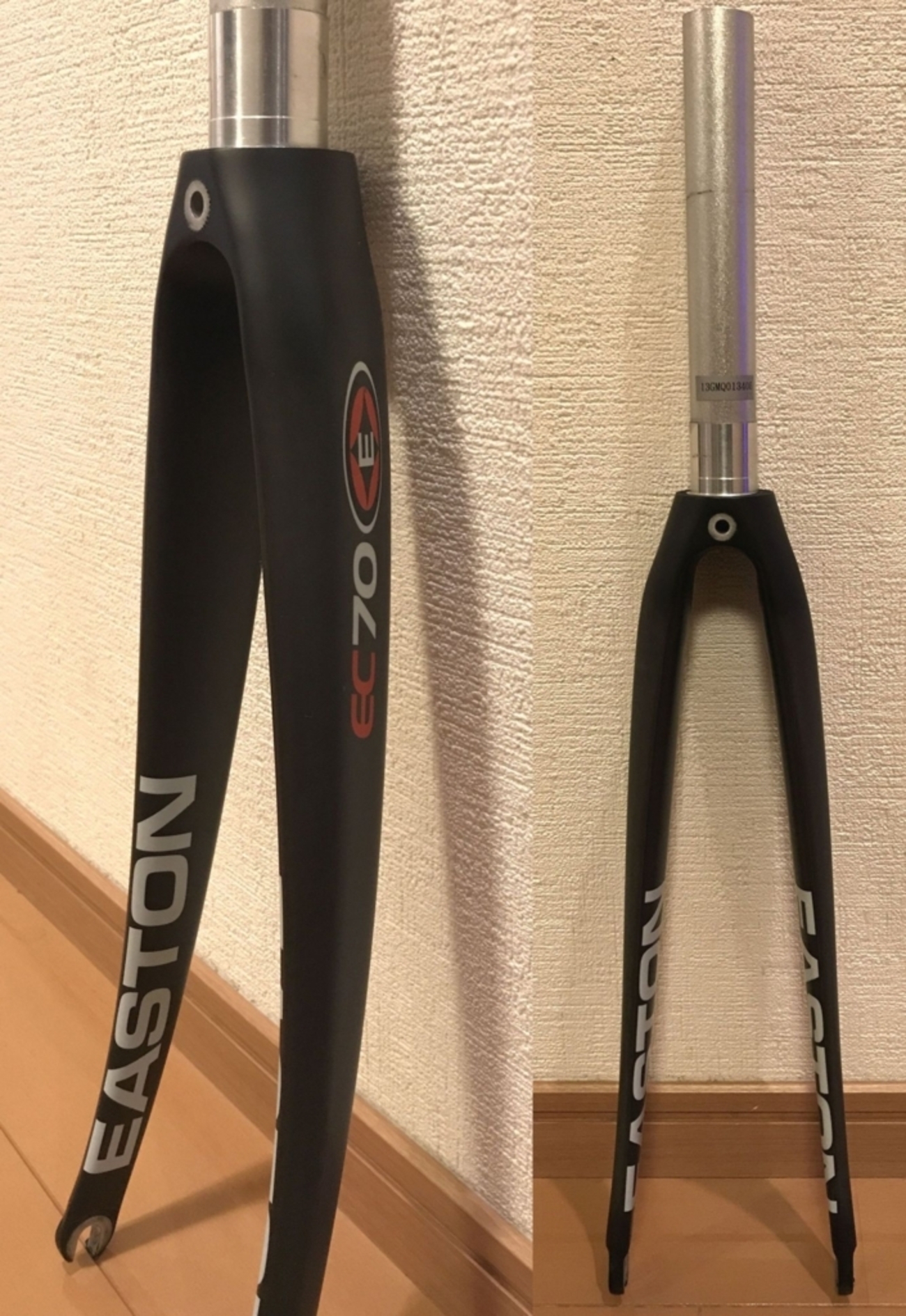 ヤフオク出品に挑戦！！☆EASTON EC70 フロントフォーク 