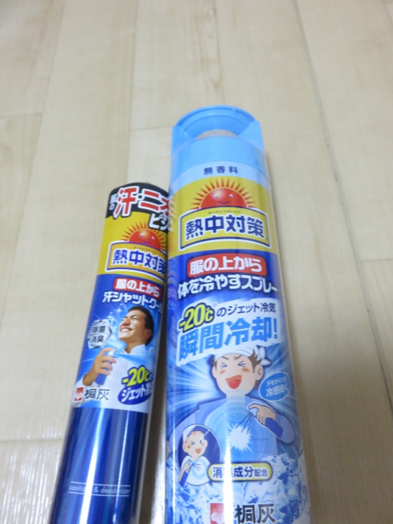 熱中症対策スプレーの効果は如何に！？クーラーいらずになりました