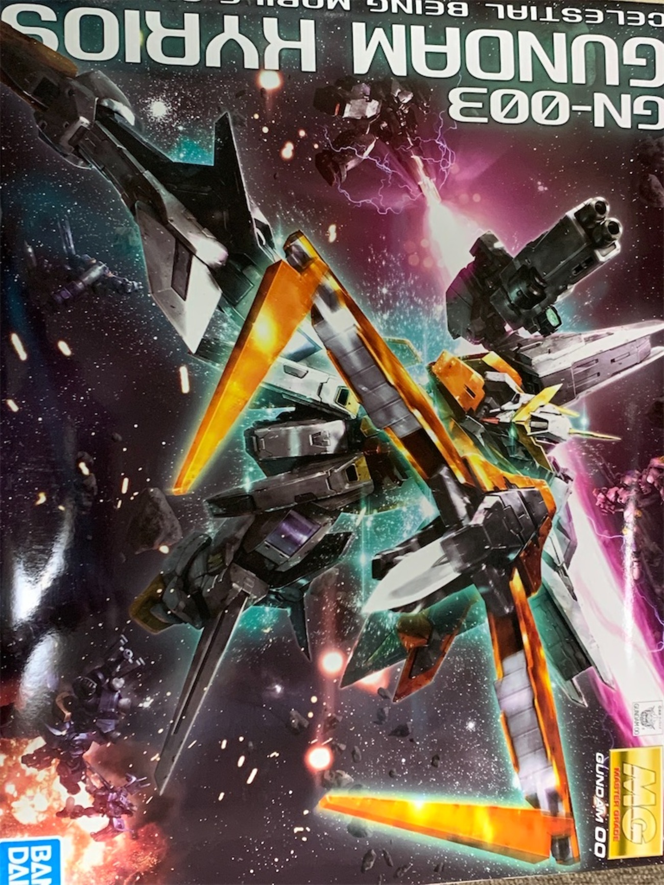 MG 1/100 ガンダムキュリオスの制作 vol1 〜下地処理と組み上げ