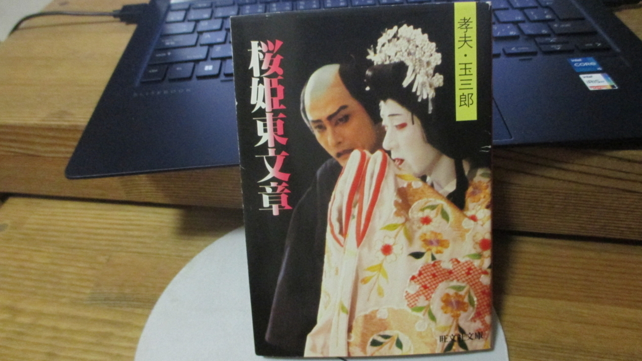 若かりしの片岡仁左衛門と坂東玉三郎「桜姫東文章」 - 本一冊